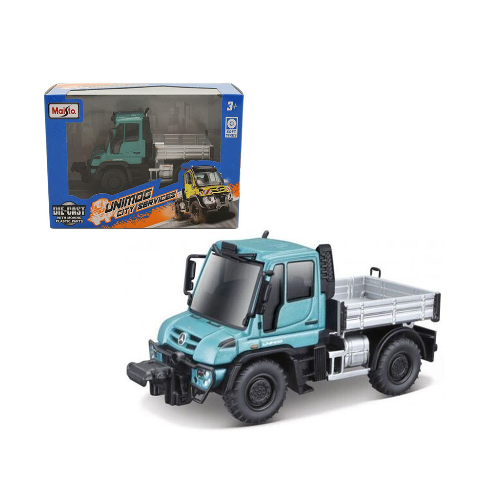 Maisto Fresh Metal 4.5 Mercedes Benz Unimog U430 Dump Truck Toy