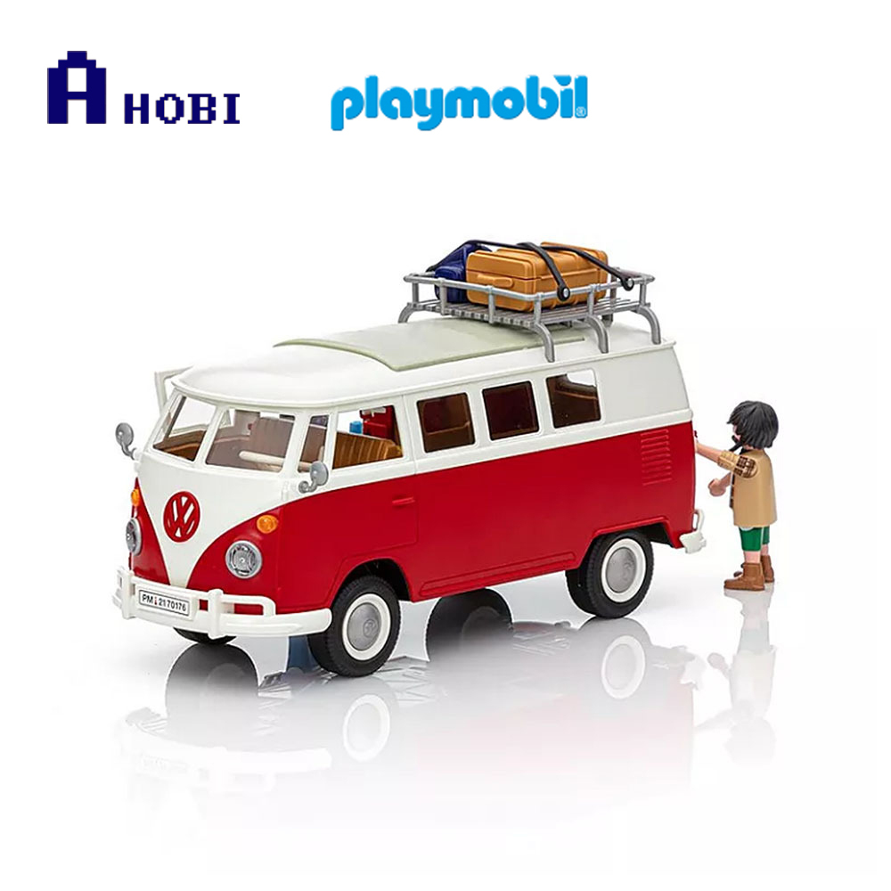 Playmobil Licensed Volkswagen T1 Camper Van Kids Model Toy Bus