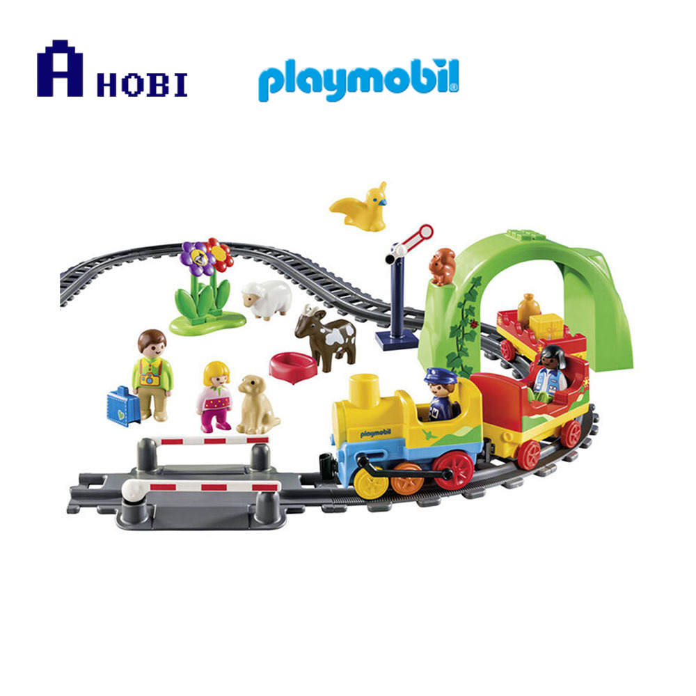 Playmobil train sales set
