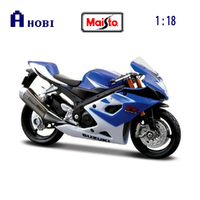 Maisto Licensed 1 18 Scale Suzuki GSX R1000 2 Wheelers Road Bike Diecast Model Toy