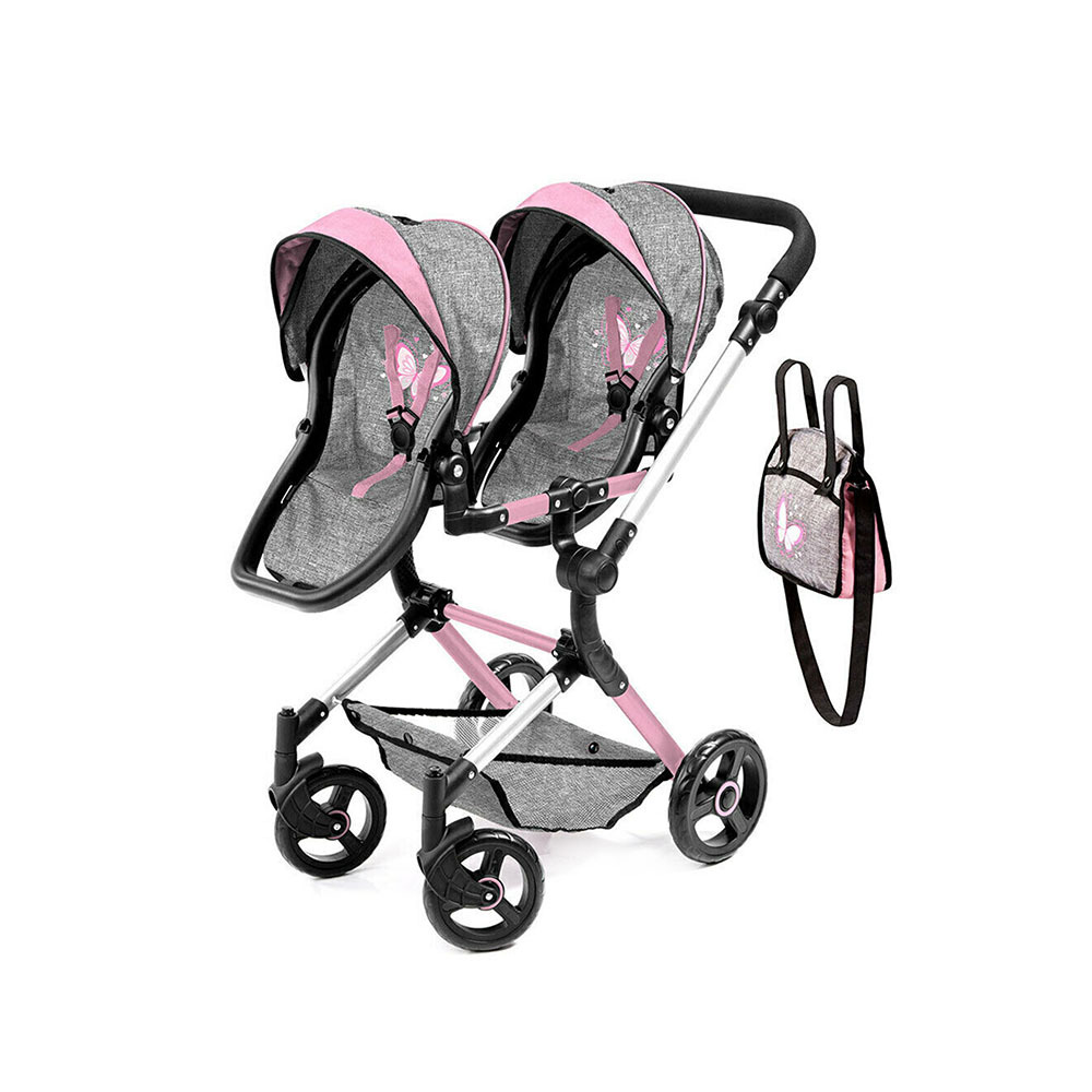 Twin capsule pram top
