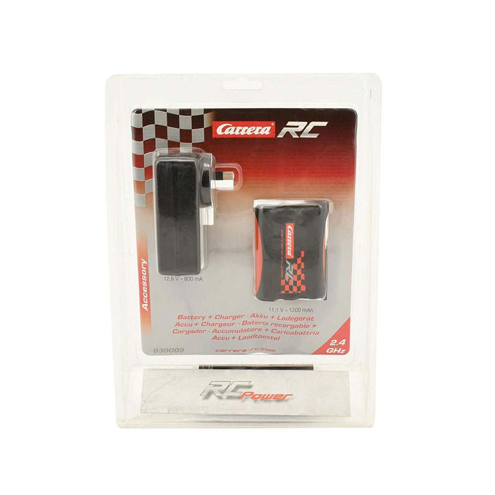 Carrera Rc  1200 mAH Li-ion Battery & Charger Pack For Carrera RC Car