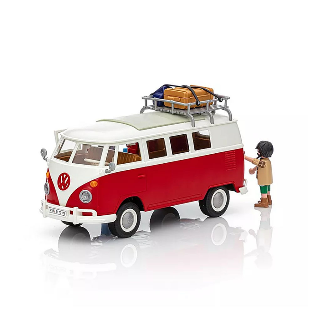 Playmobil Licensed Volkswagen T1 Camper Van Kids Model Toy Bus